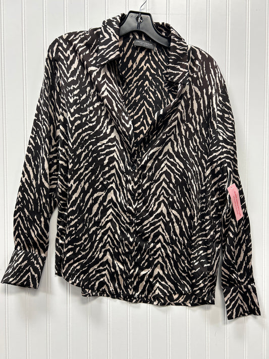 Top Ls By Dress Forum In Animal Print, Size:S