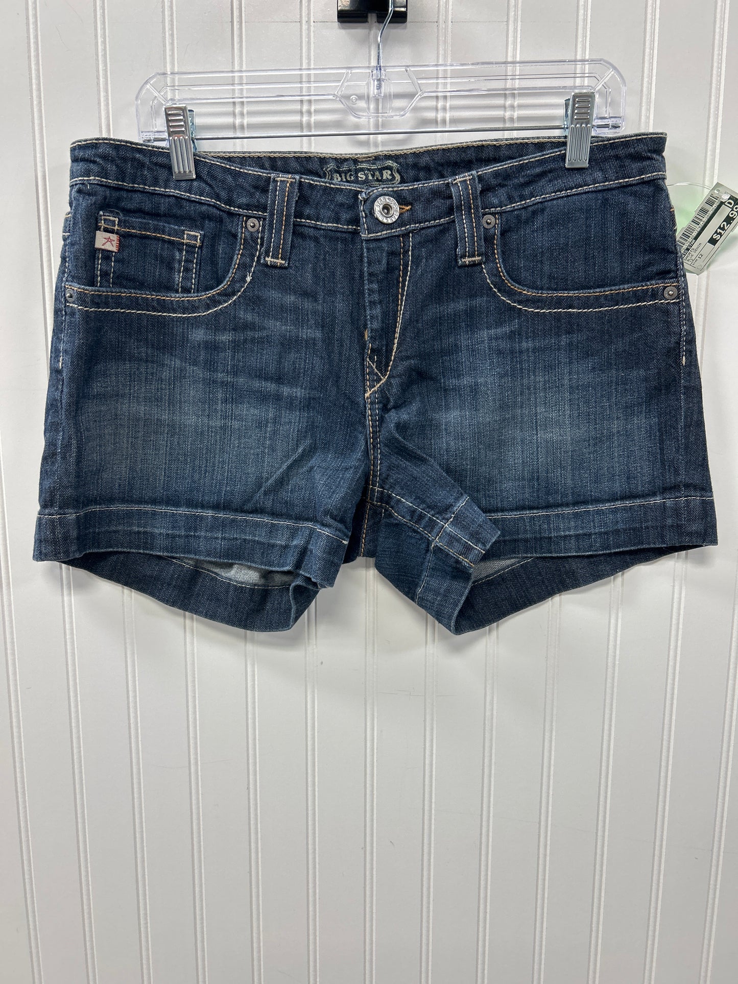 Shorts By Big Star In Blue Denim, Size:12