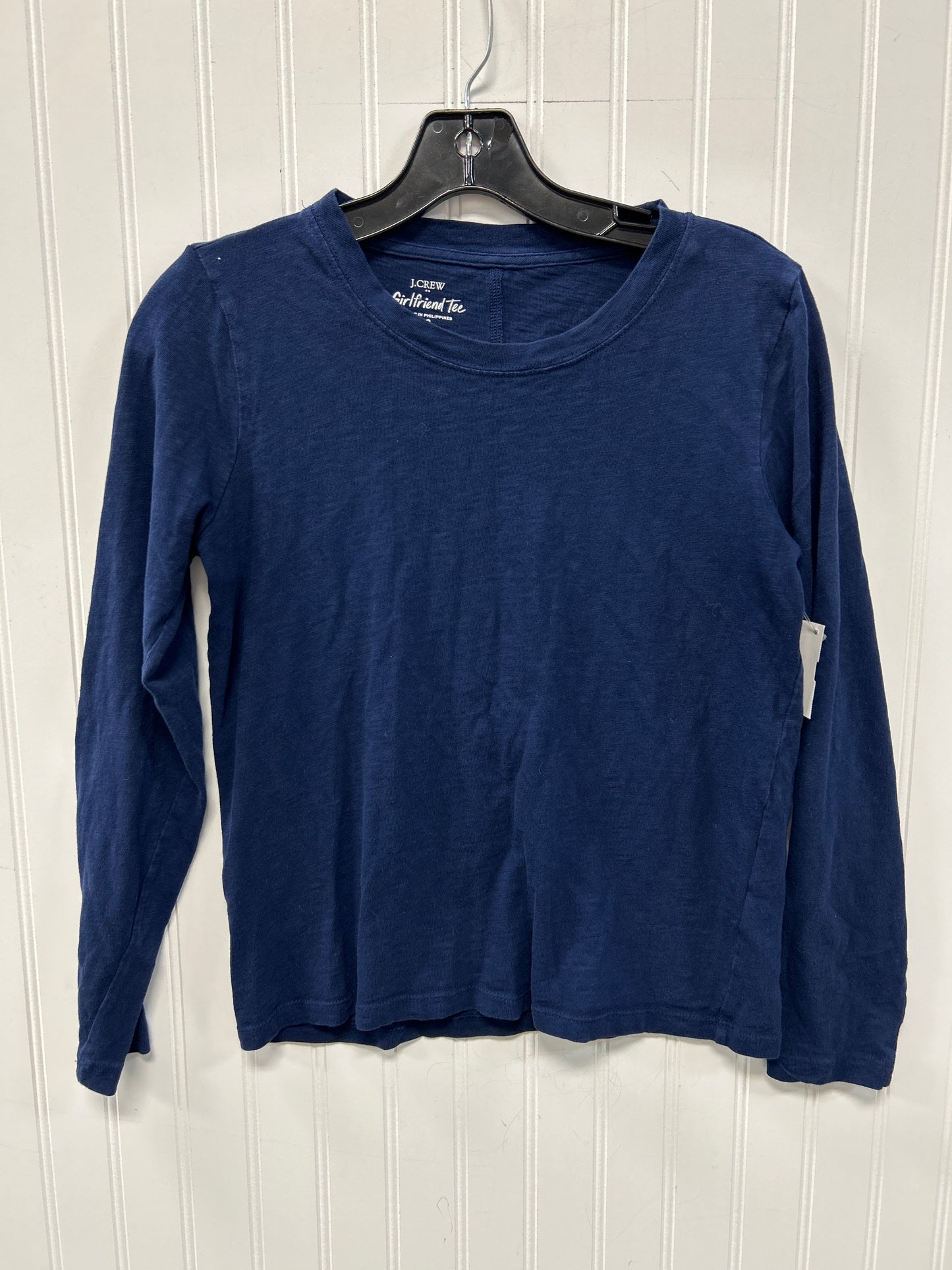 Top Ls Basic By J. Crew In Blue, Size:S