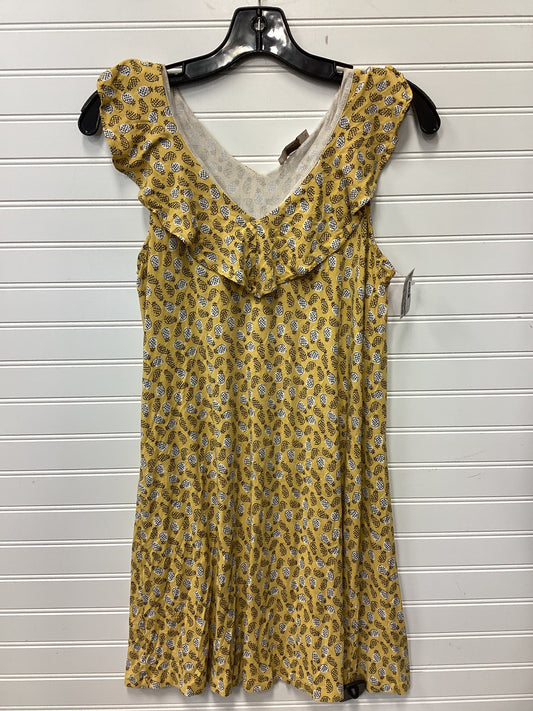 Dress Casual Short By Loft In Yellow, Size:M