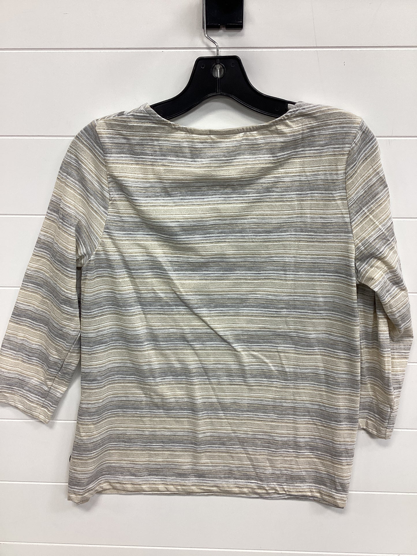 Top Ls By Zenergy By Chicos In Cream, Size:S