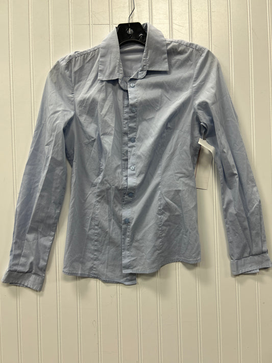 Blouse Ls By Cmc In Blue, Size:Xs