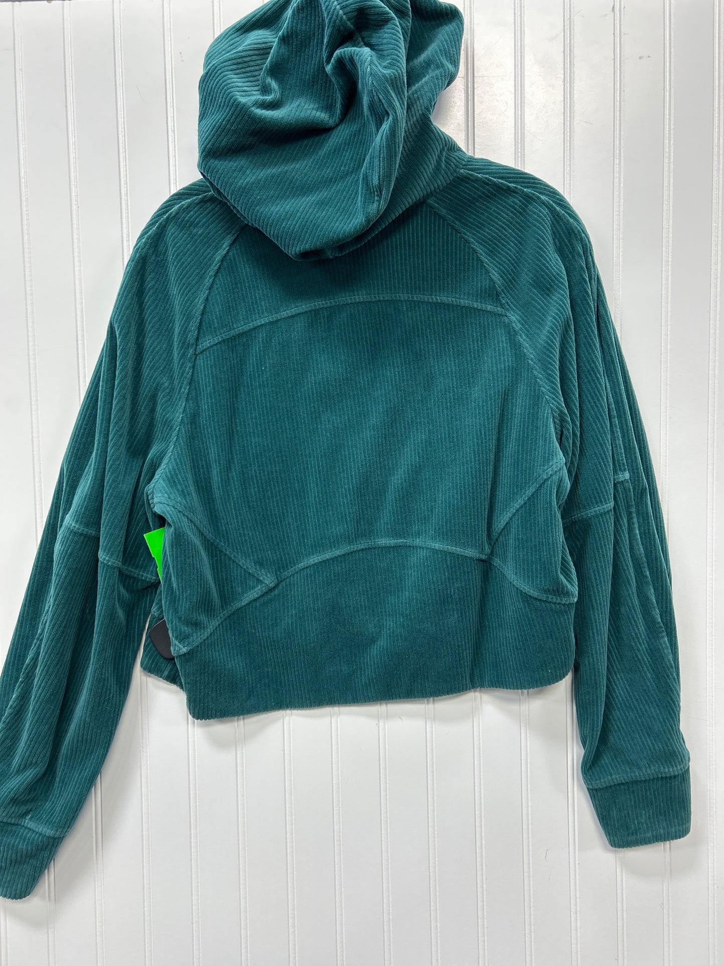 Athletic Sweatshirt Hoodie By Lululemon In Green, Size:M