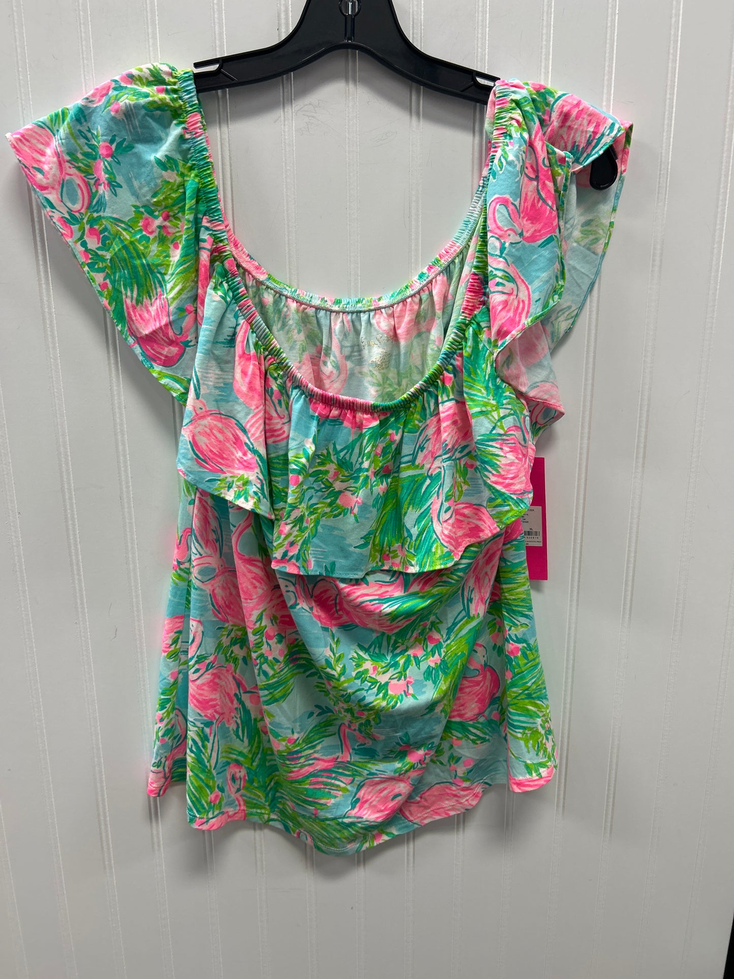 Top Sleeveless Designer By Lilly Pulitzer In Multi, Size:Xl