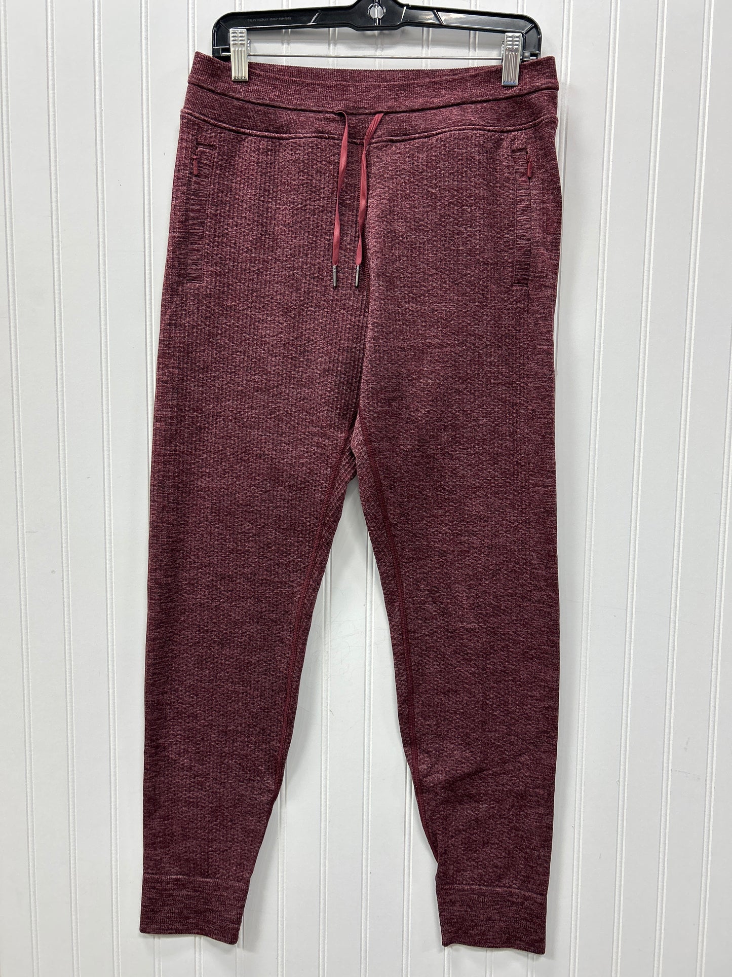 Athletic Pants By Lululemon In Red, Size:8