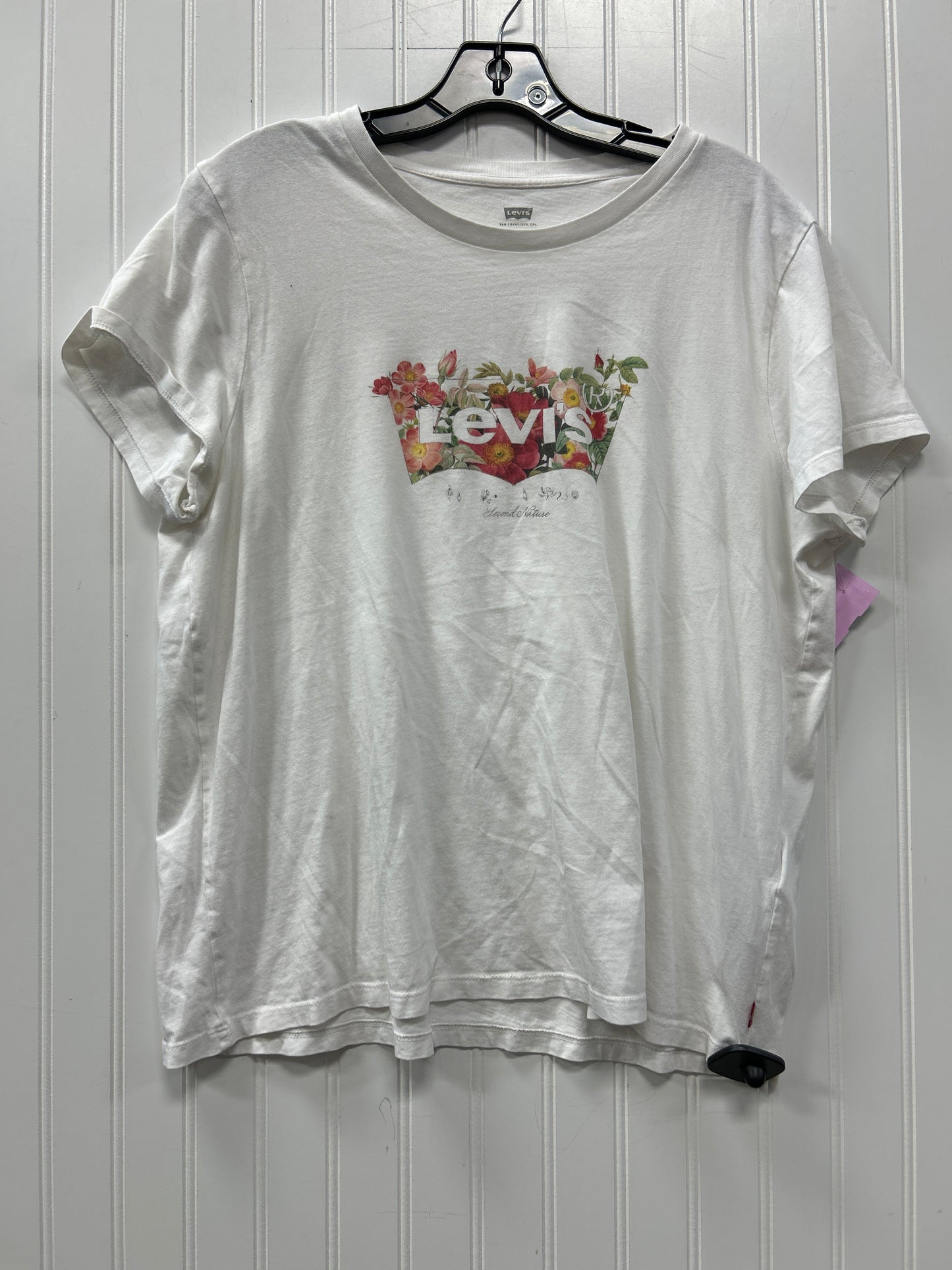 Top Ss By Levis In White, Size:Xl