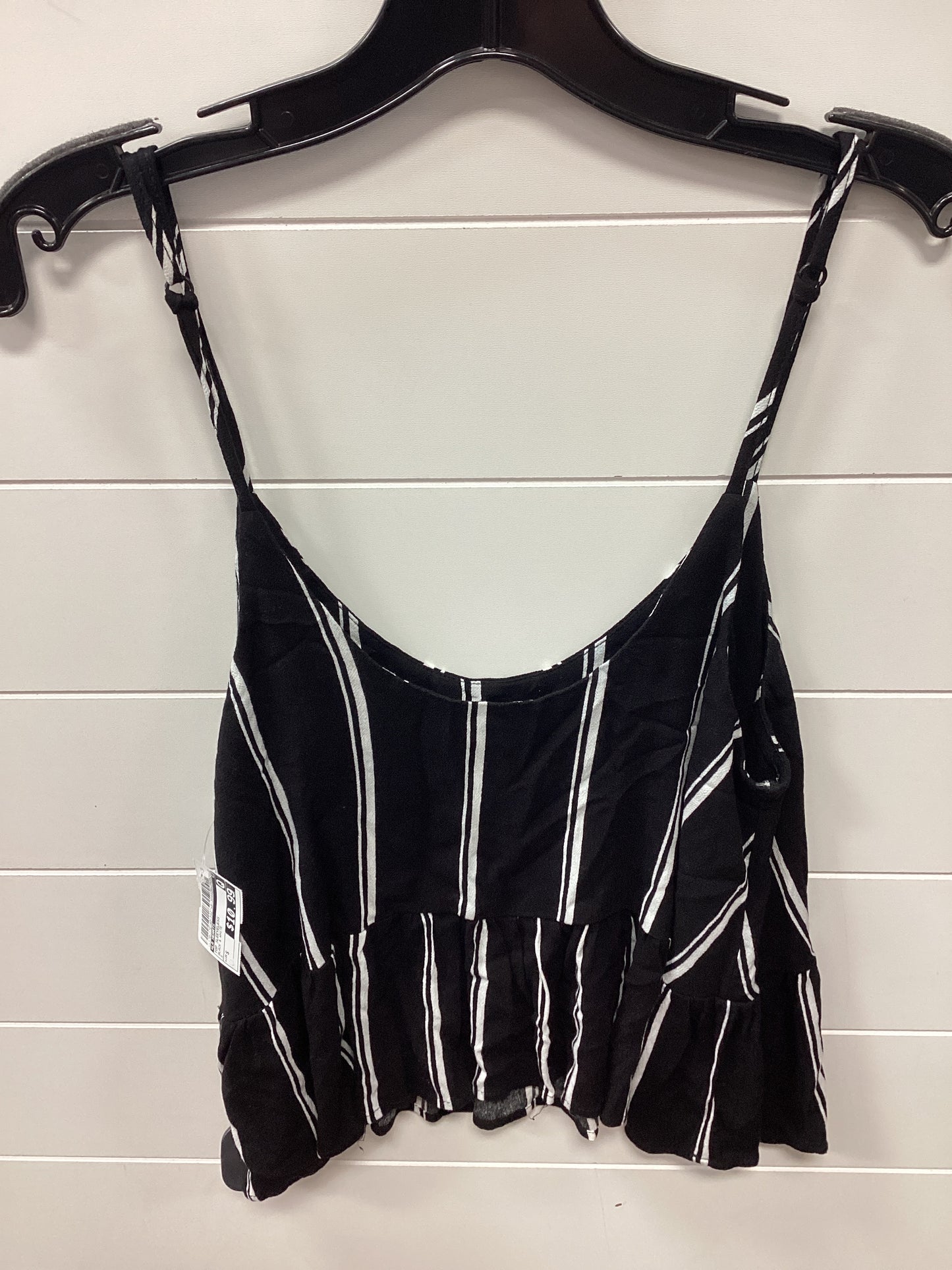 Top Sleeveless By La Hearts In Black & White, Size:S