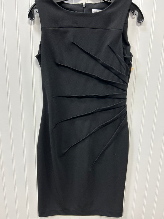 Dress Work By Calvin Klein In Black, Size:4
