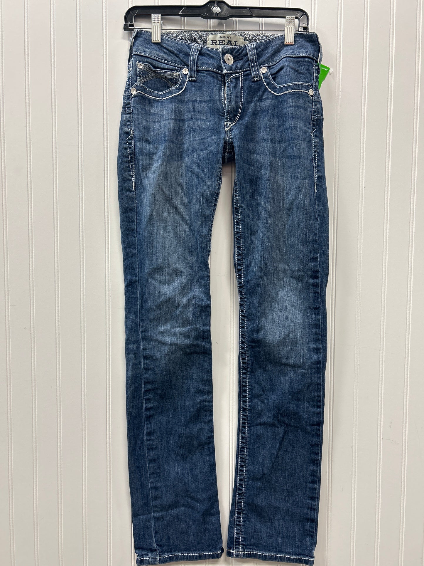 Jeans Flared By Cmc In Blue Denim, Size:4L