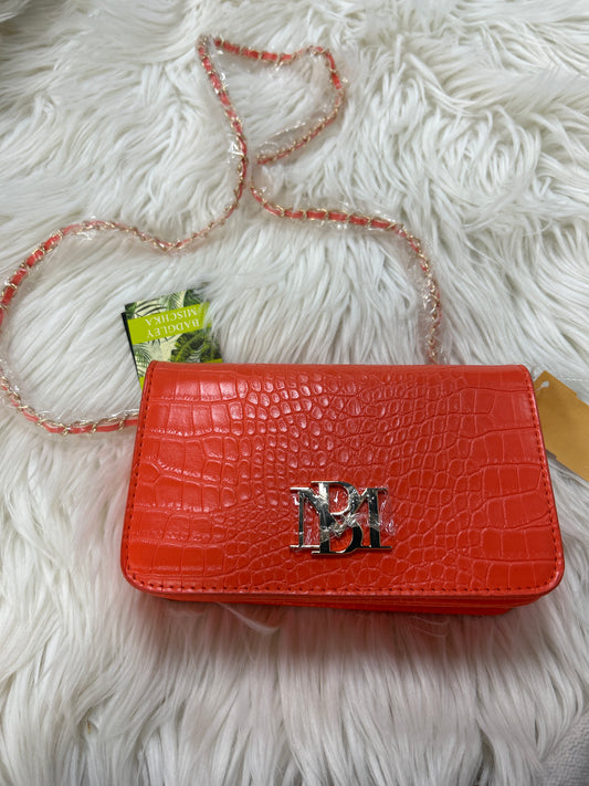 Crossbody By Badgley Mischka In Orange, Size:Small