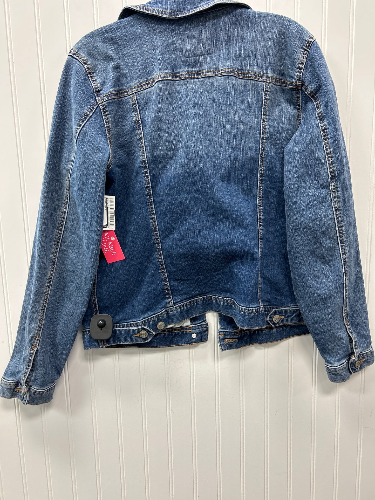 Jacket Denim By Maurices In Blue Denim, Size:L