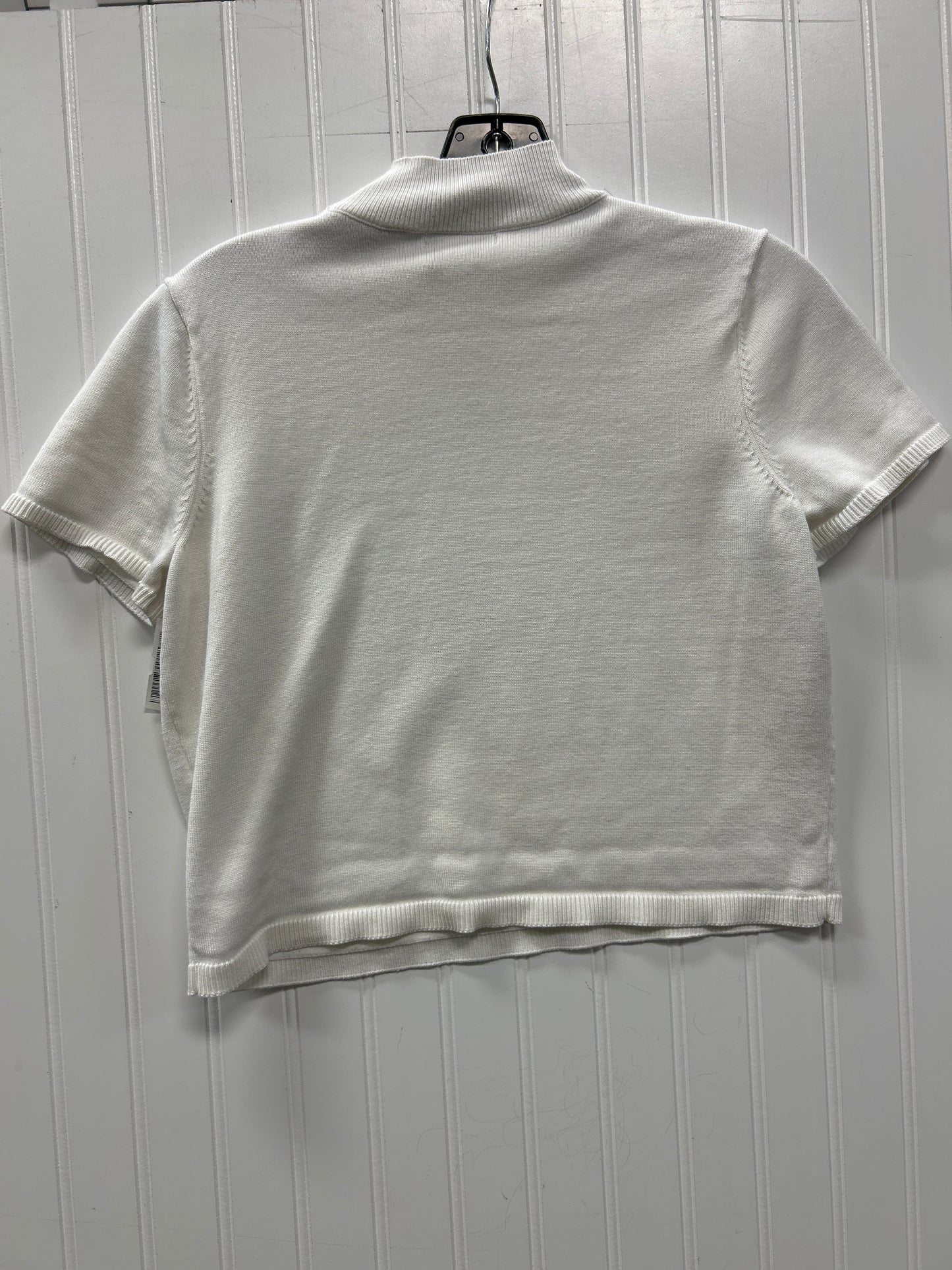 Top Ss By Calvin Klein In White, Size:M