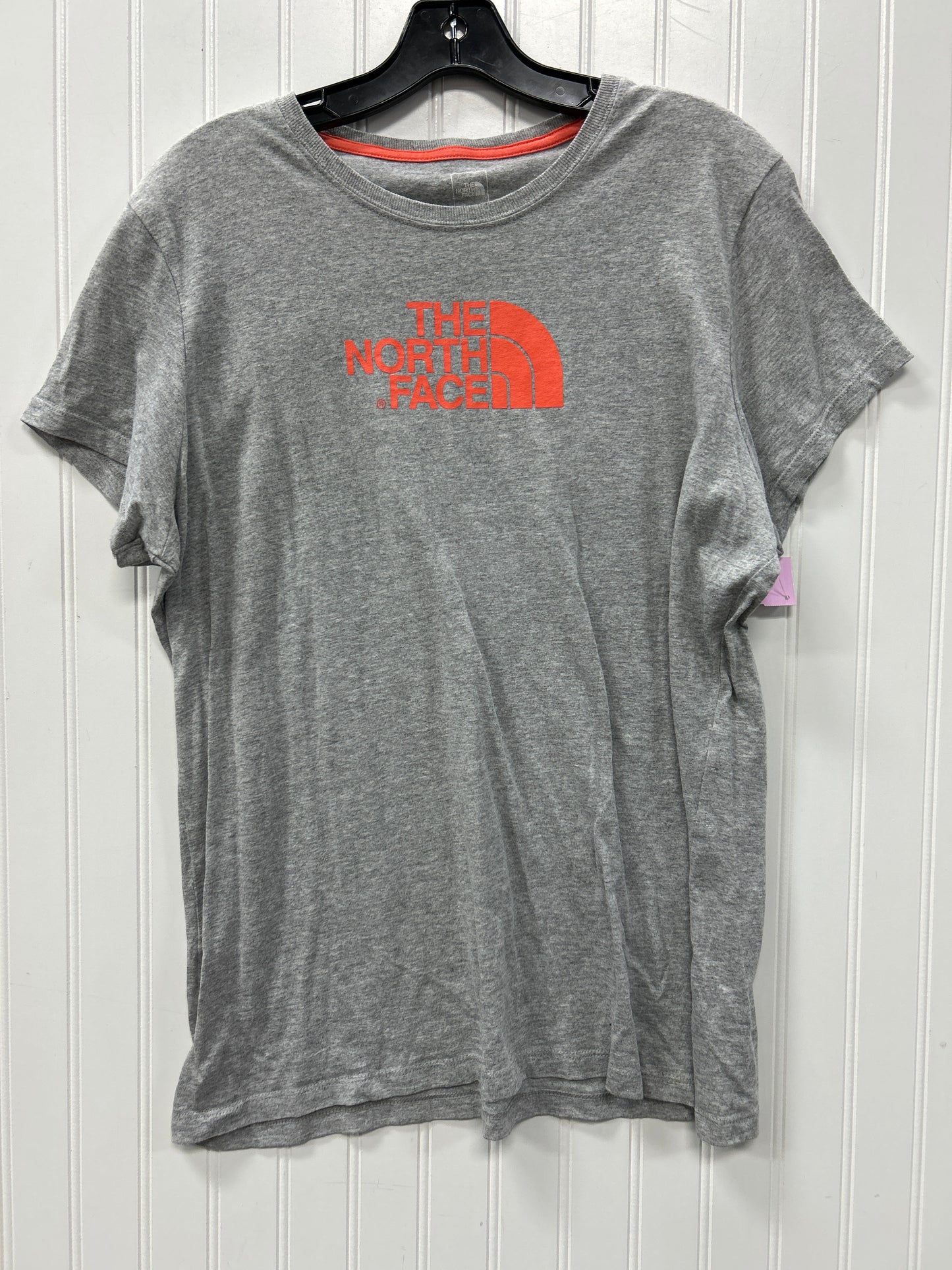 Athletic Top Ss By The North Face In Grey, Size:Xl