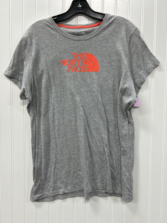Athletic Top Ss By The North Face In Grey, Size:Xl
