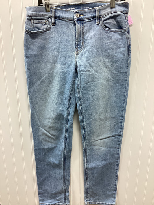 Jeans Boyfriend By Old Navy In Blue Denim, Size:6