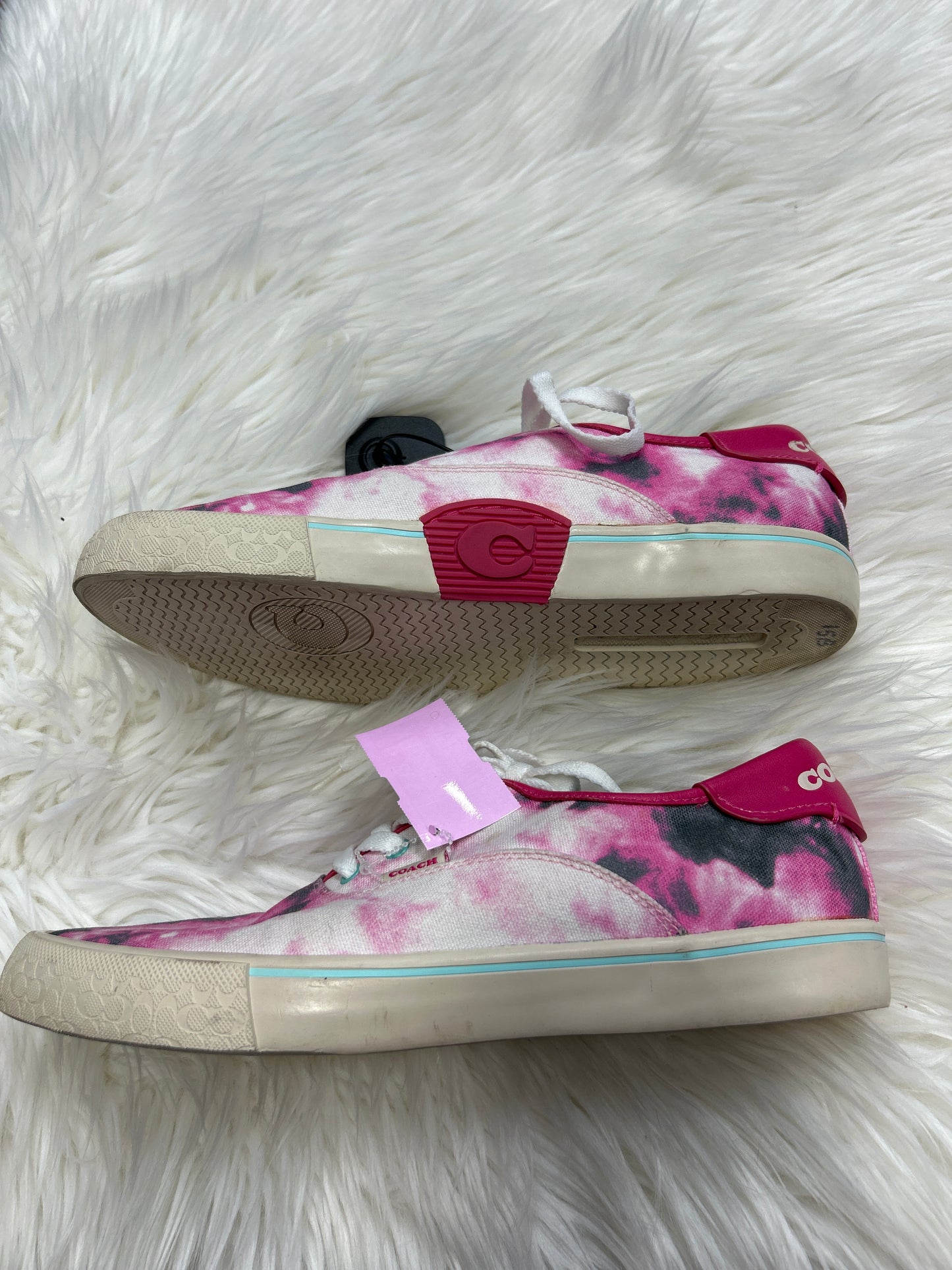 Shoes Designer By Coach In Pink, Size:9.5