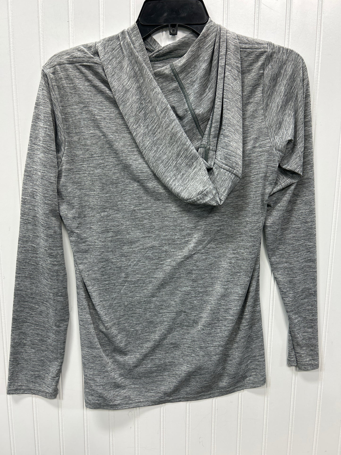 Athletic Top Ls Hoodie By Patagonia In Grey, Size:S