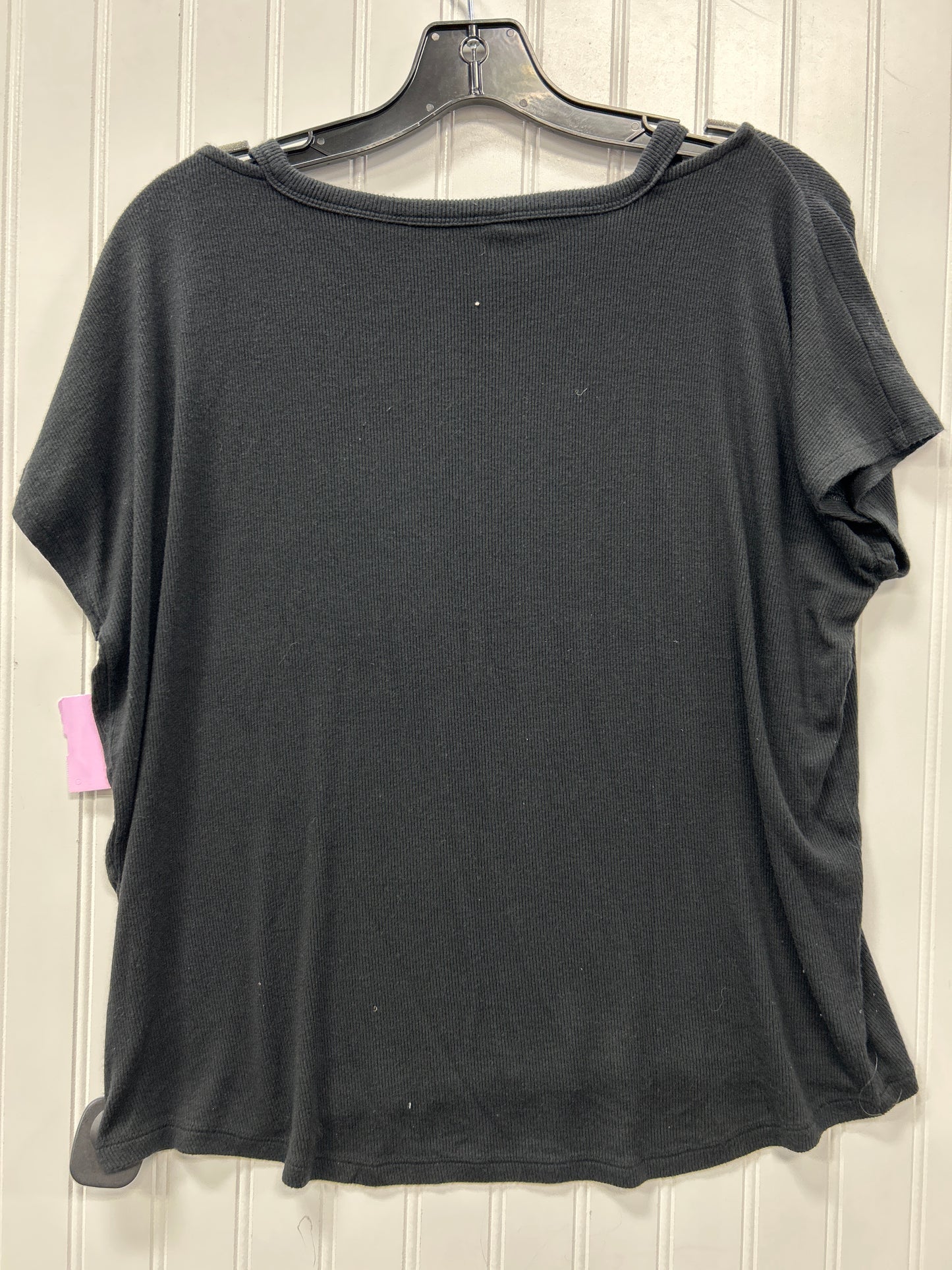 Top Ss By Athleta In Black, Size:S