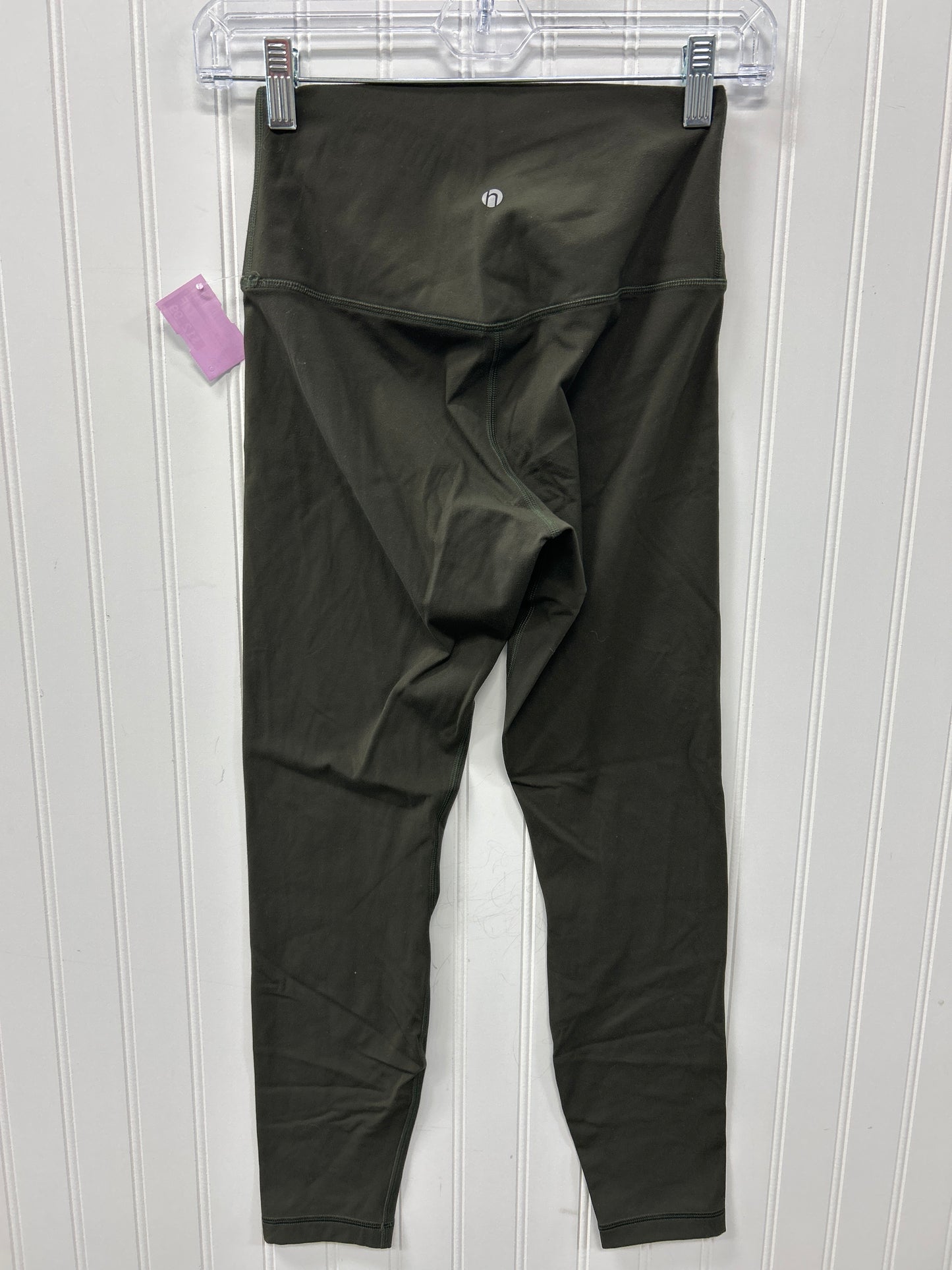 Athletic Leggings By Clothes Mentor In Green, Size:S