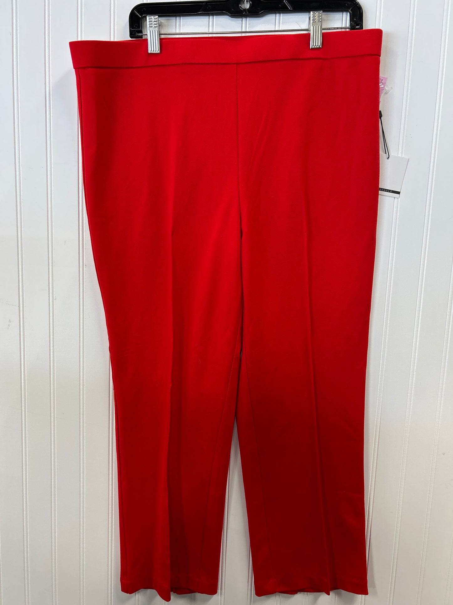 Pants Leggings By Jules & Leopold In Red, Size:Xl