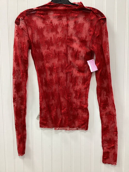 Top Ss By Free People In Red, Size:S
