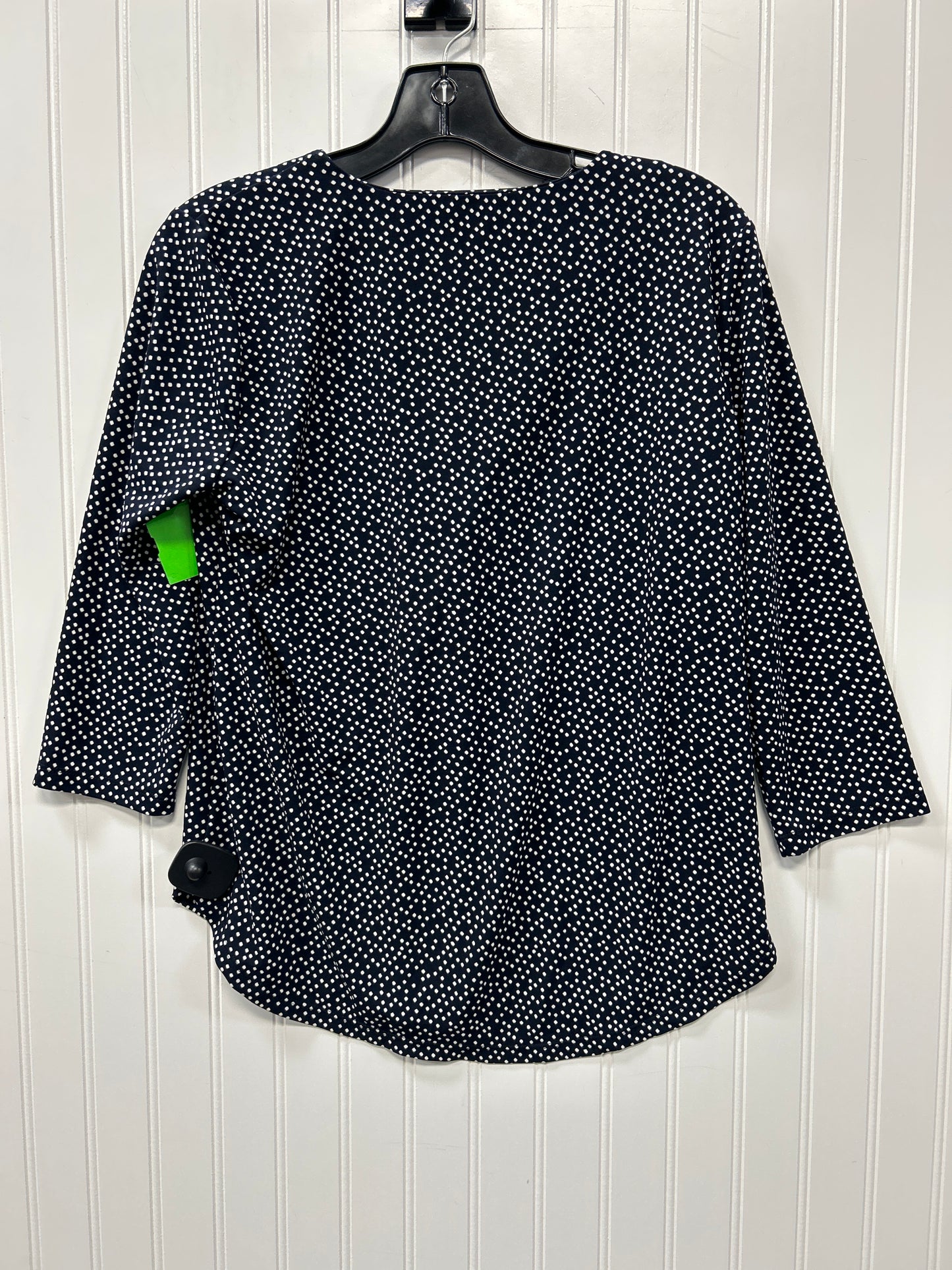 Top Ls By Ann Taylor In Navy, Size:M