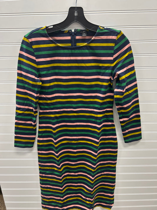 Dress Casual Midi By J. Crew In Multi, Size:S