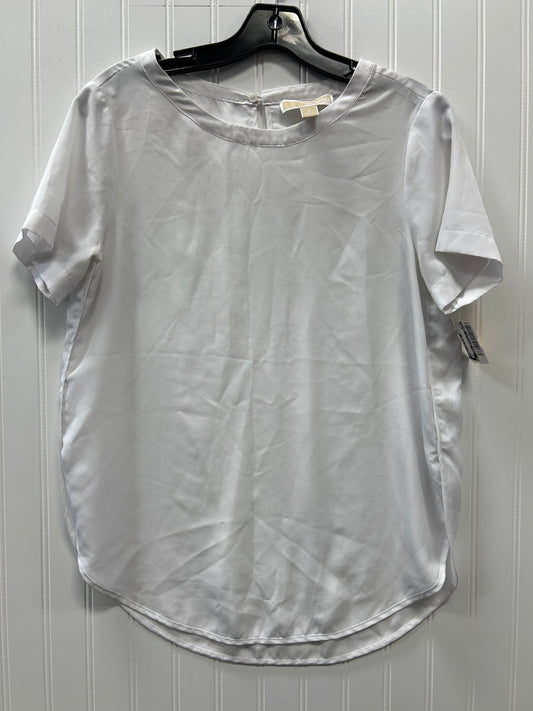 Top Ss By Michael By Michael Kors In White, Size:S