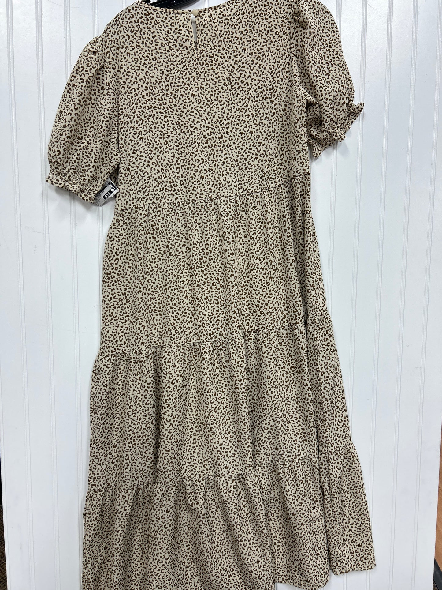 Dress Casual Maxi By Prettygarden In Animal Print, Size:S