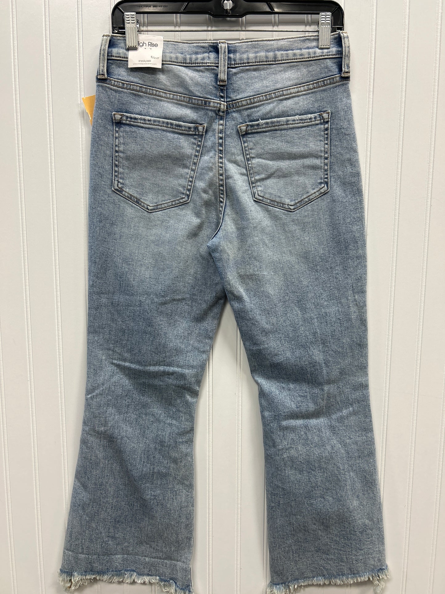 Jeans Flared By Sneak Peek In Blue Denim, Size:4