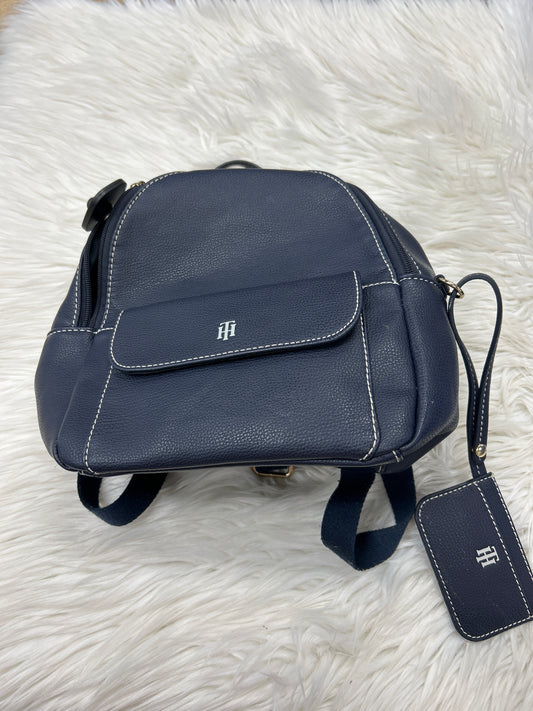 Backpack By Tommy Hilfiger In Navy, Size:Medium