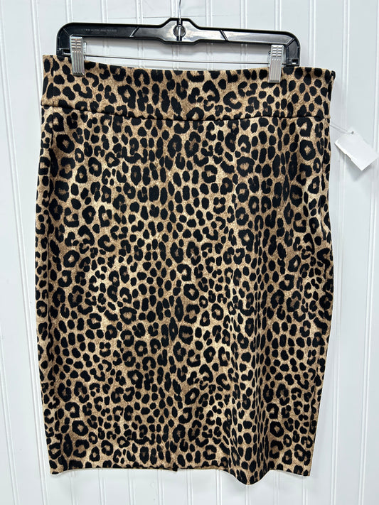 Skirt Midi By Michael By Michael Kors In Animal Print, Size:L