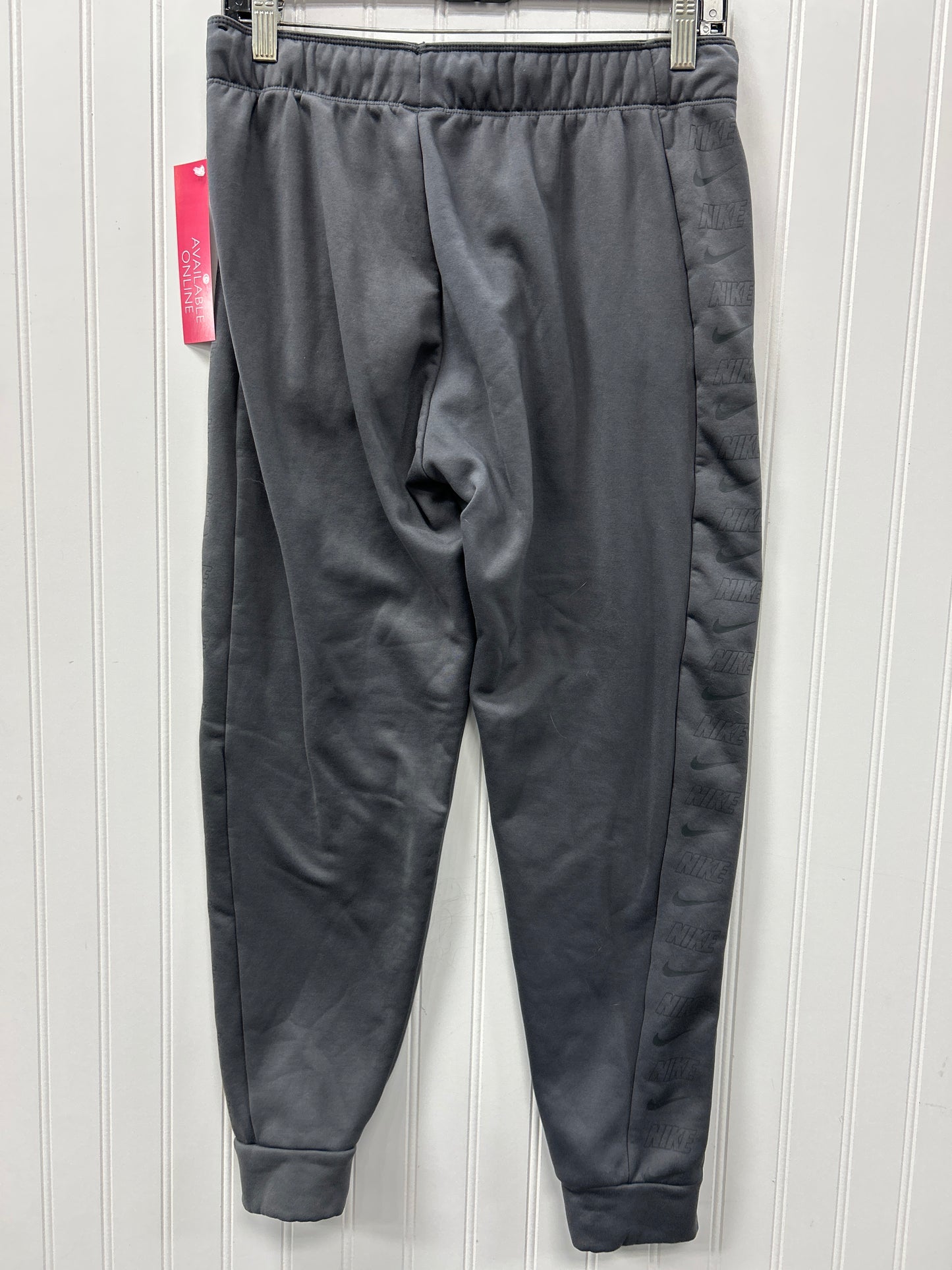 Athletic Pants By Nike Apparel In Grey, Size:M