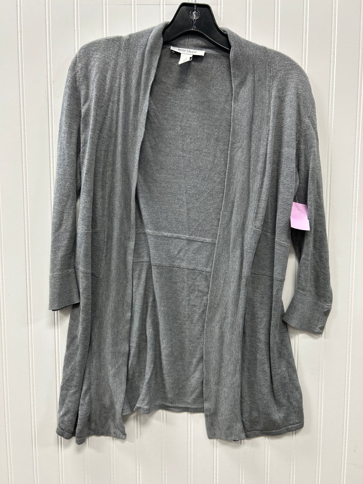 Cardigan By White House Black Market In Grey, Size:S