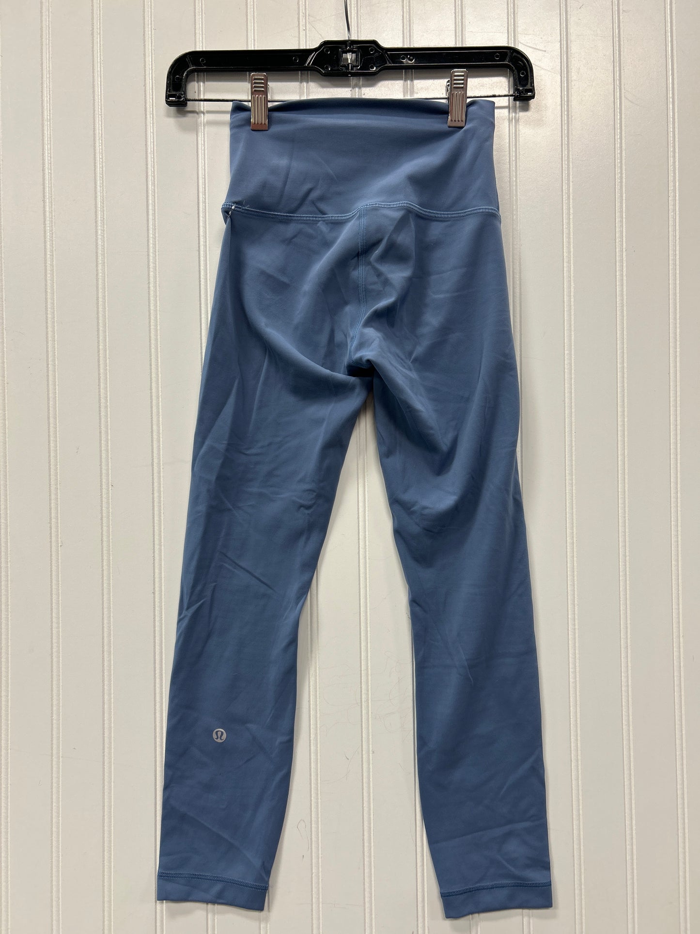 Athletic Leggings By Lululemon In Blue, Size:2