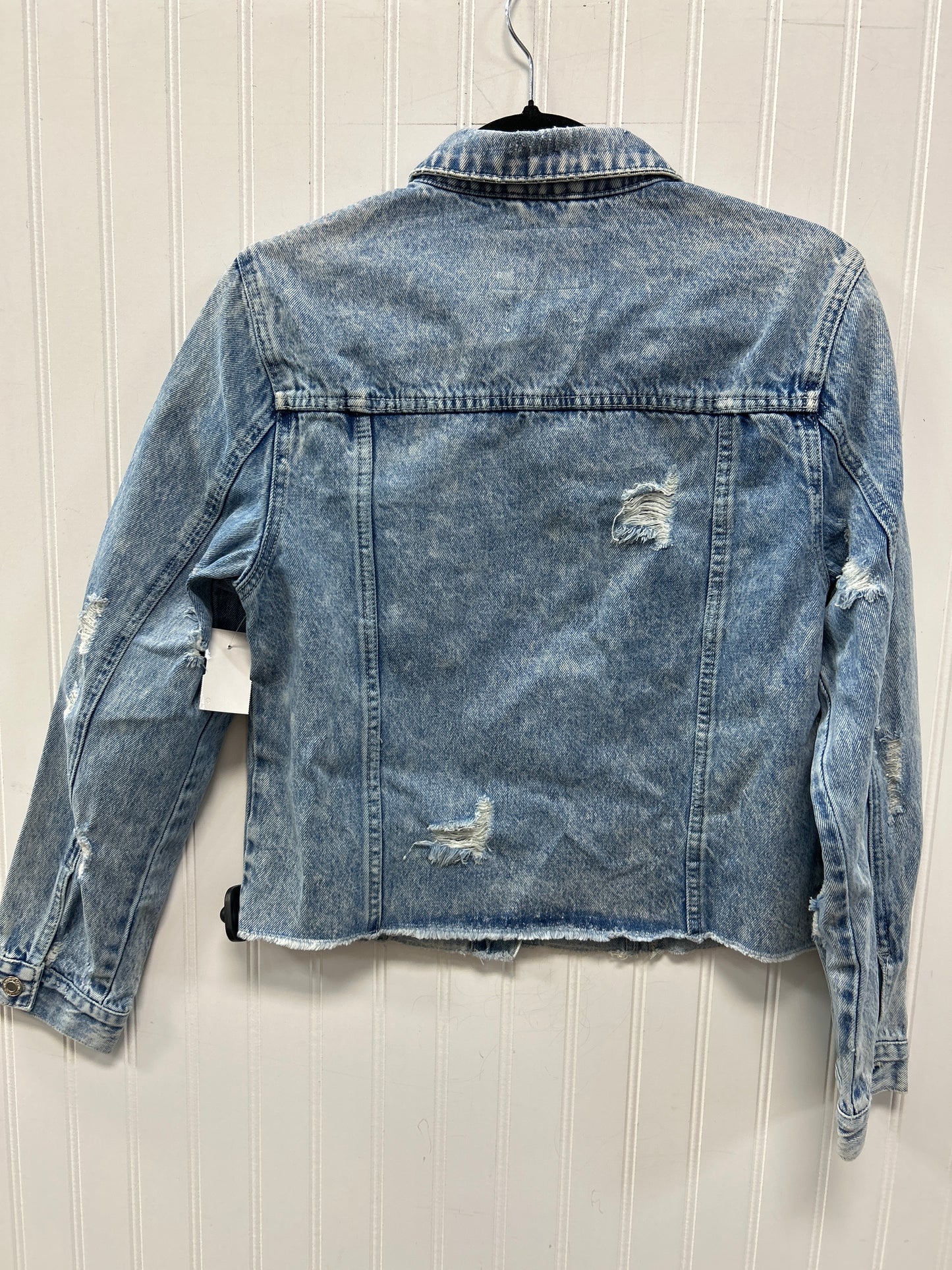 Jacket Denim By Vervet In Blue Denim, Size:S