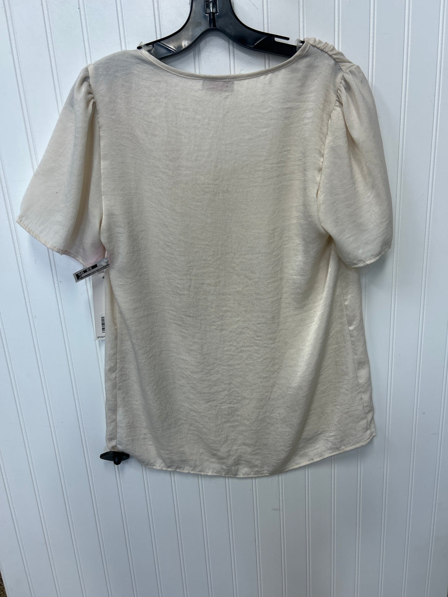 Top Ss By Clothes Mentor In Cream, Size:S