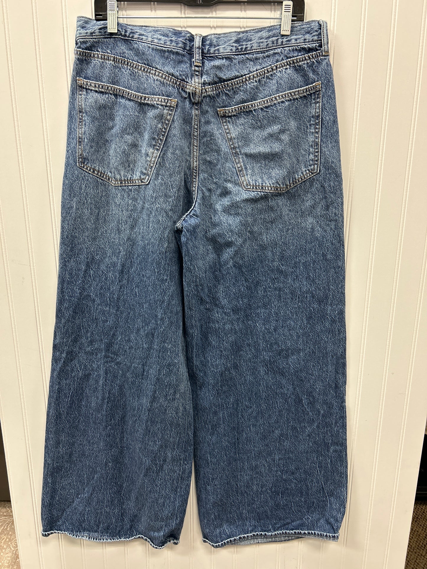 Jeans Wide Leg By Universal Thread In Blue Denim, Size:10