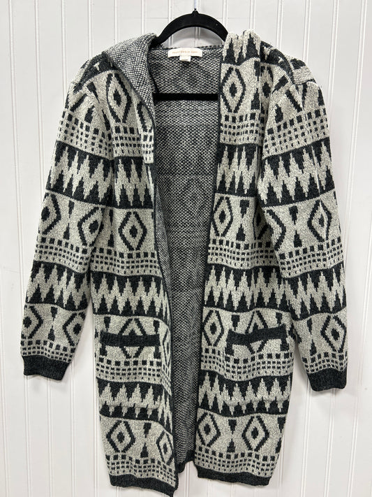 Sweater Cardigan By Monteau In Grey, Size:M