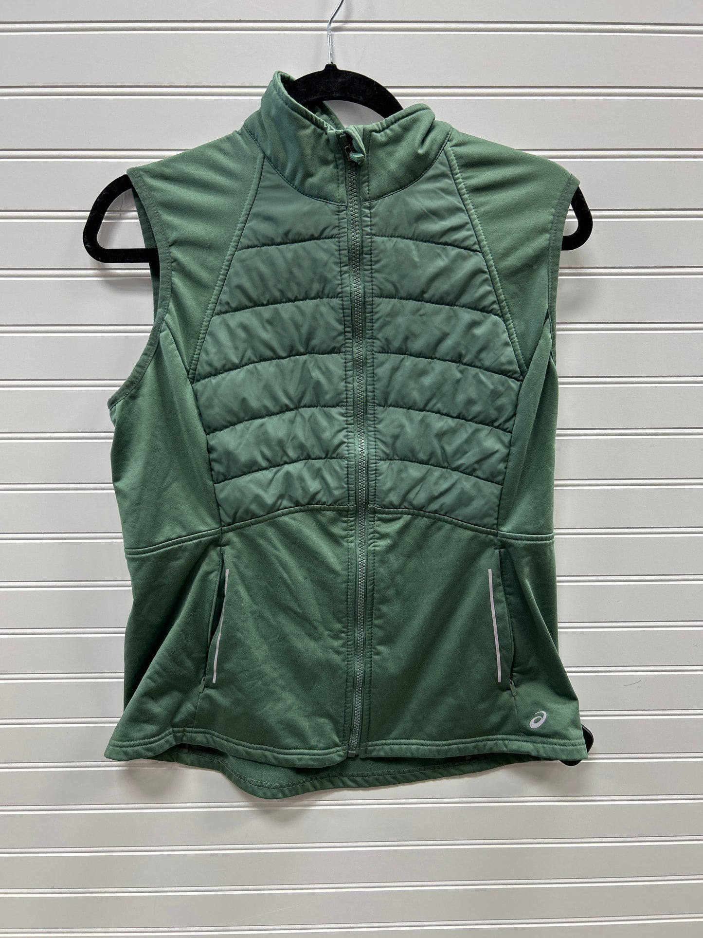 Vest Other By Asics In Green, Size:L