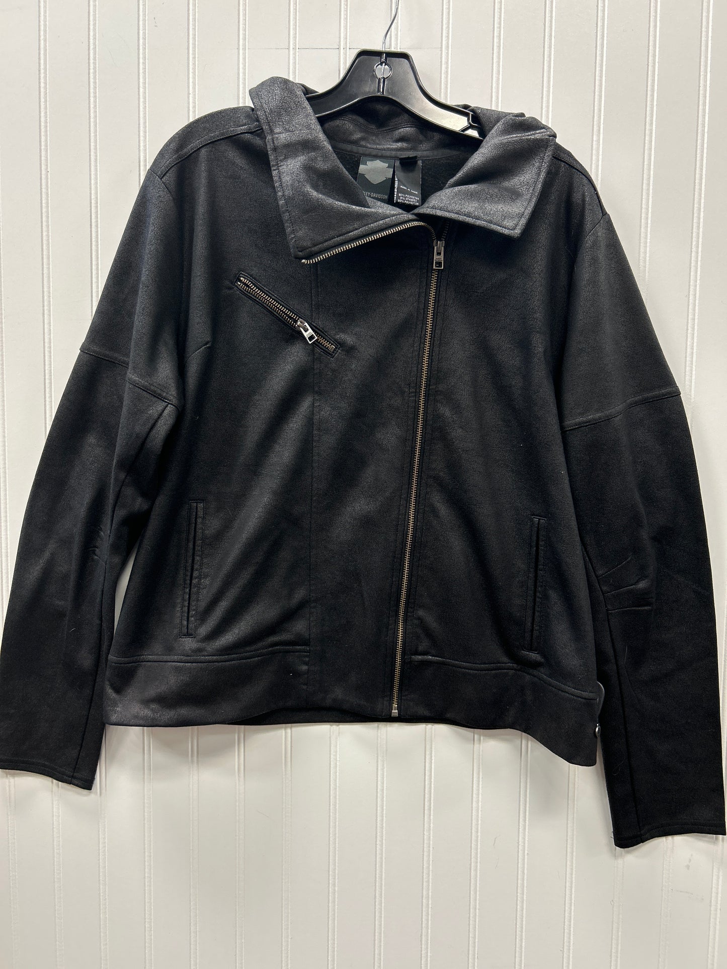 Jacket Other By Harley Davidson In Black, Size:1X