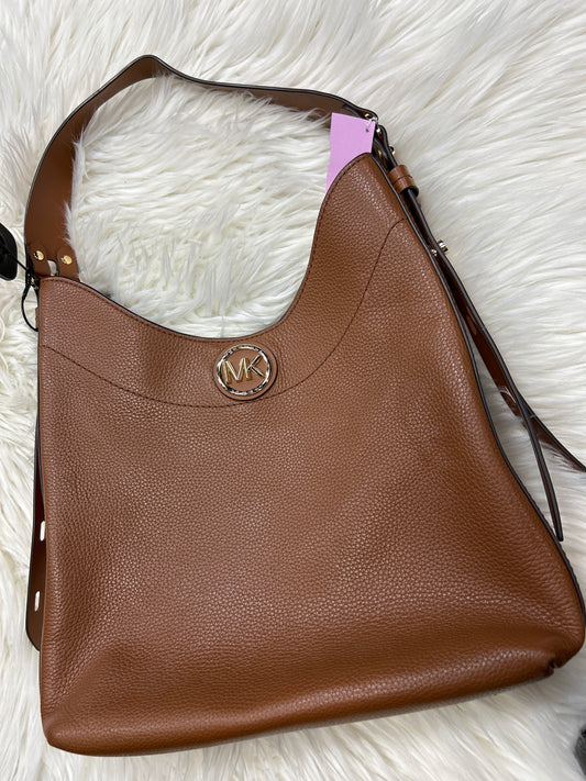 Handbag Designer By Michael Kors In Brown, Size:Large