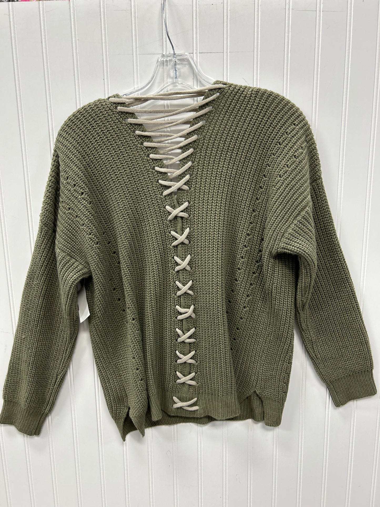 Sweater By En Creme In Green, Size:Xs