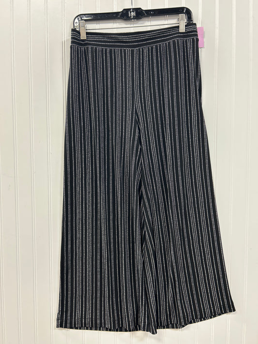 Pants Linen By Adrianna Papell In Black, Size:M