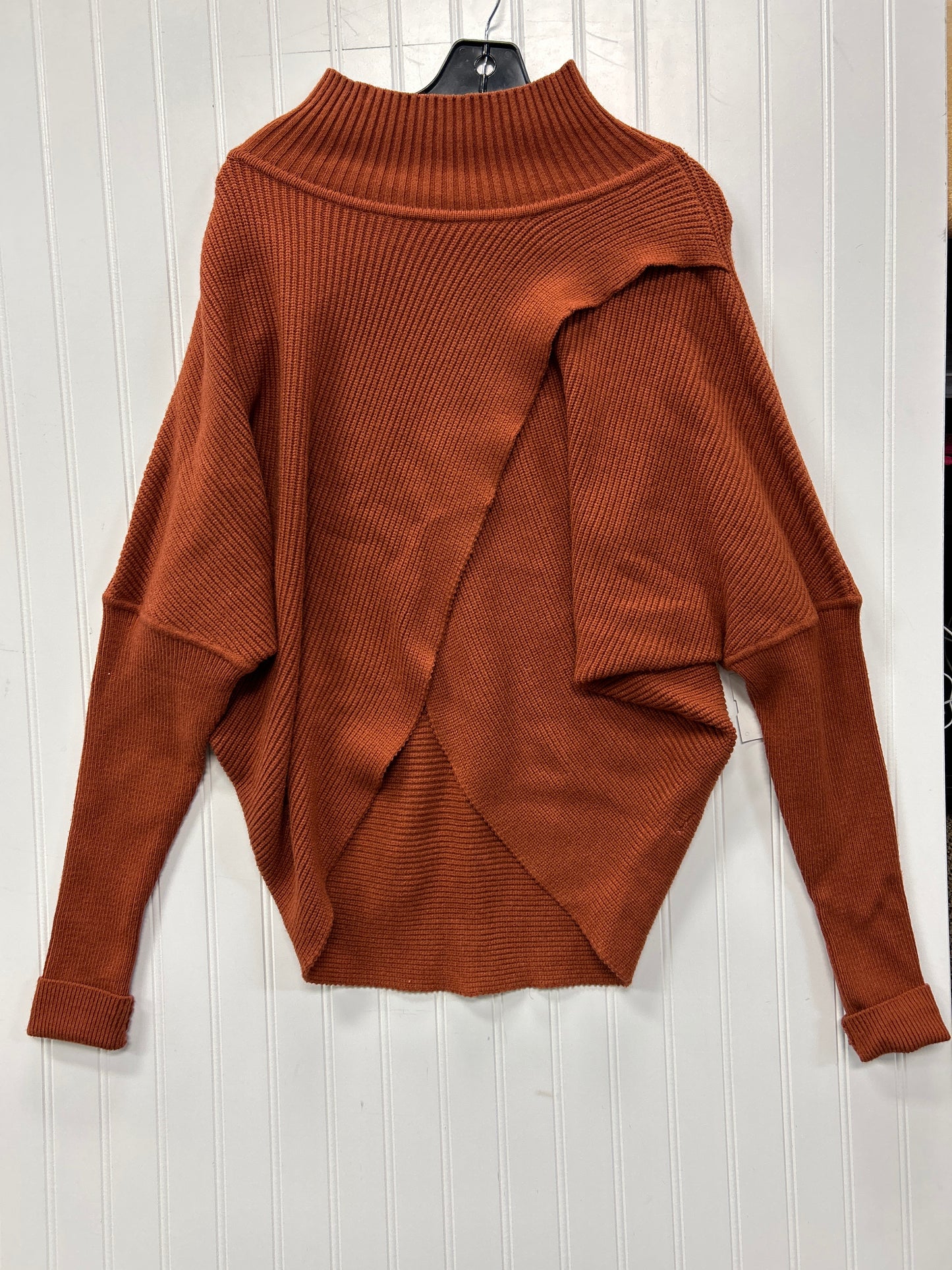 Sweater By Elan In Brown, Size:M