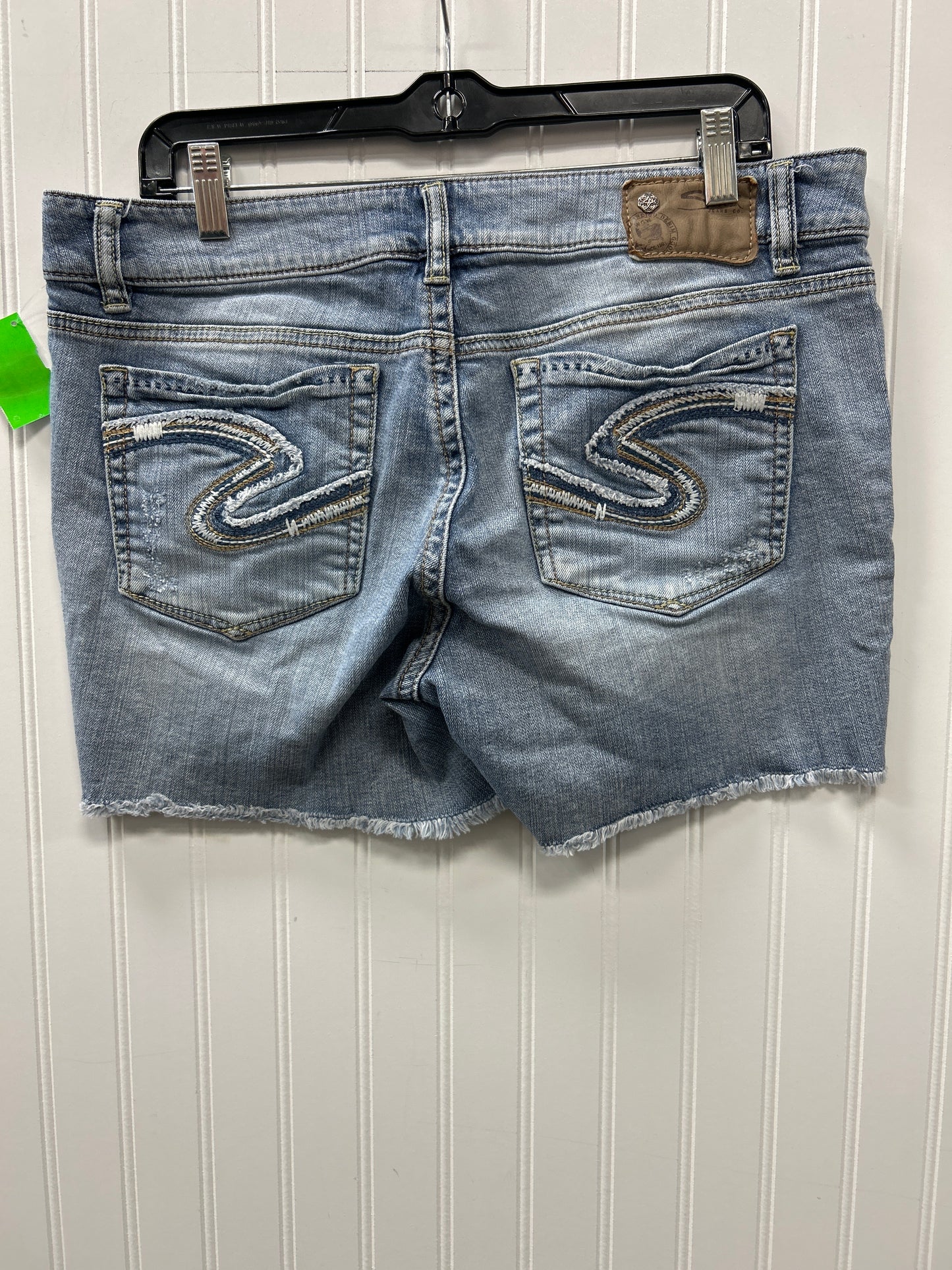 Shorts By Silver In Blue Denim, Size:12