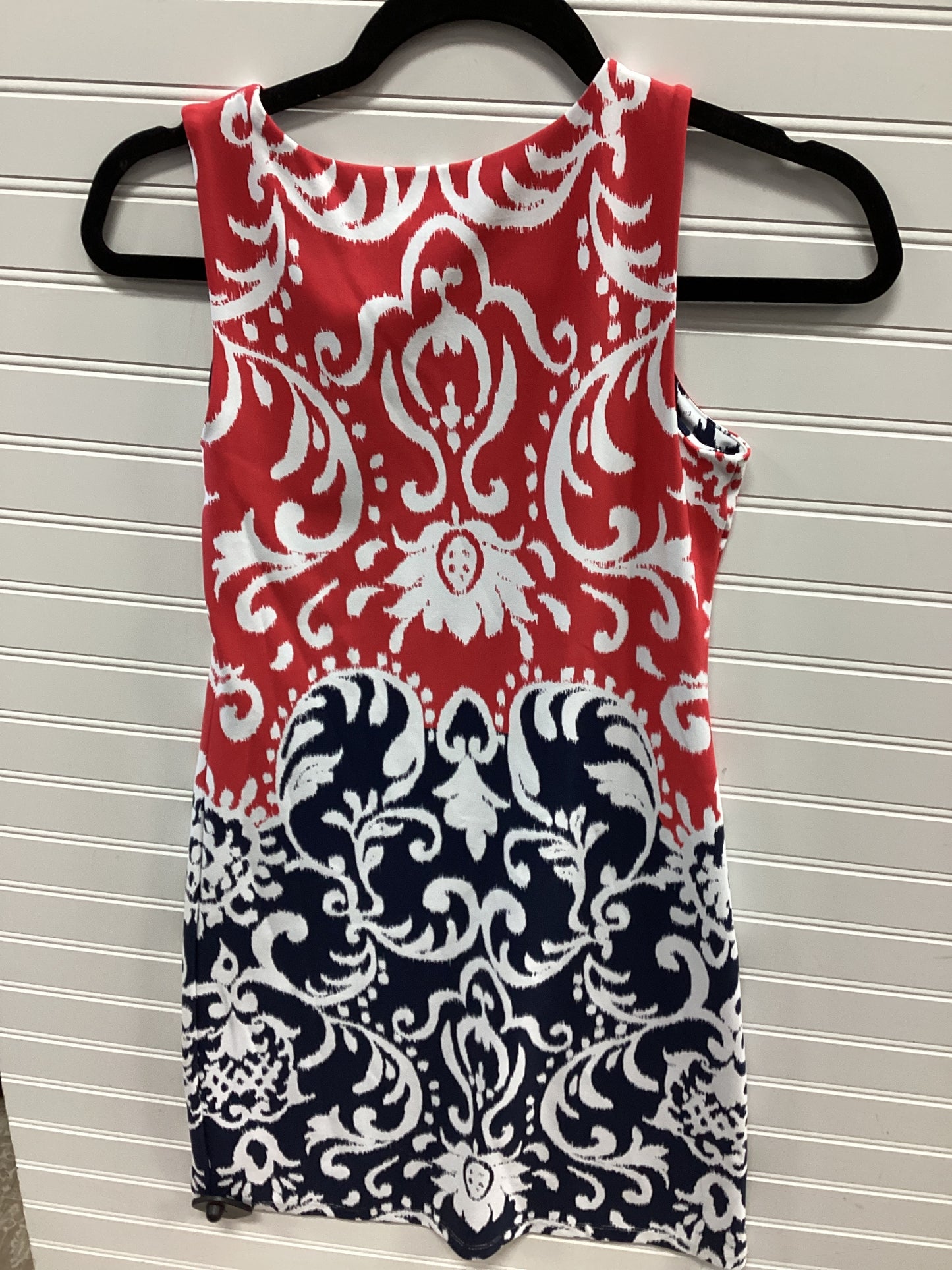 Dress Casual Short By Charter Club In Blue & Red & White, Size:Sp