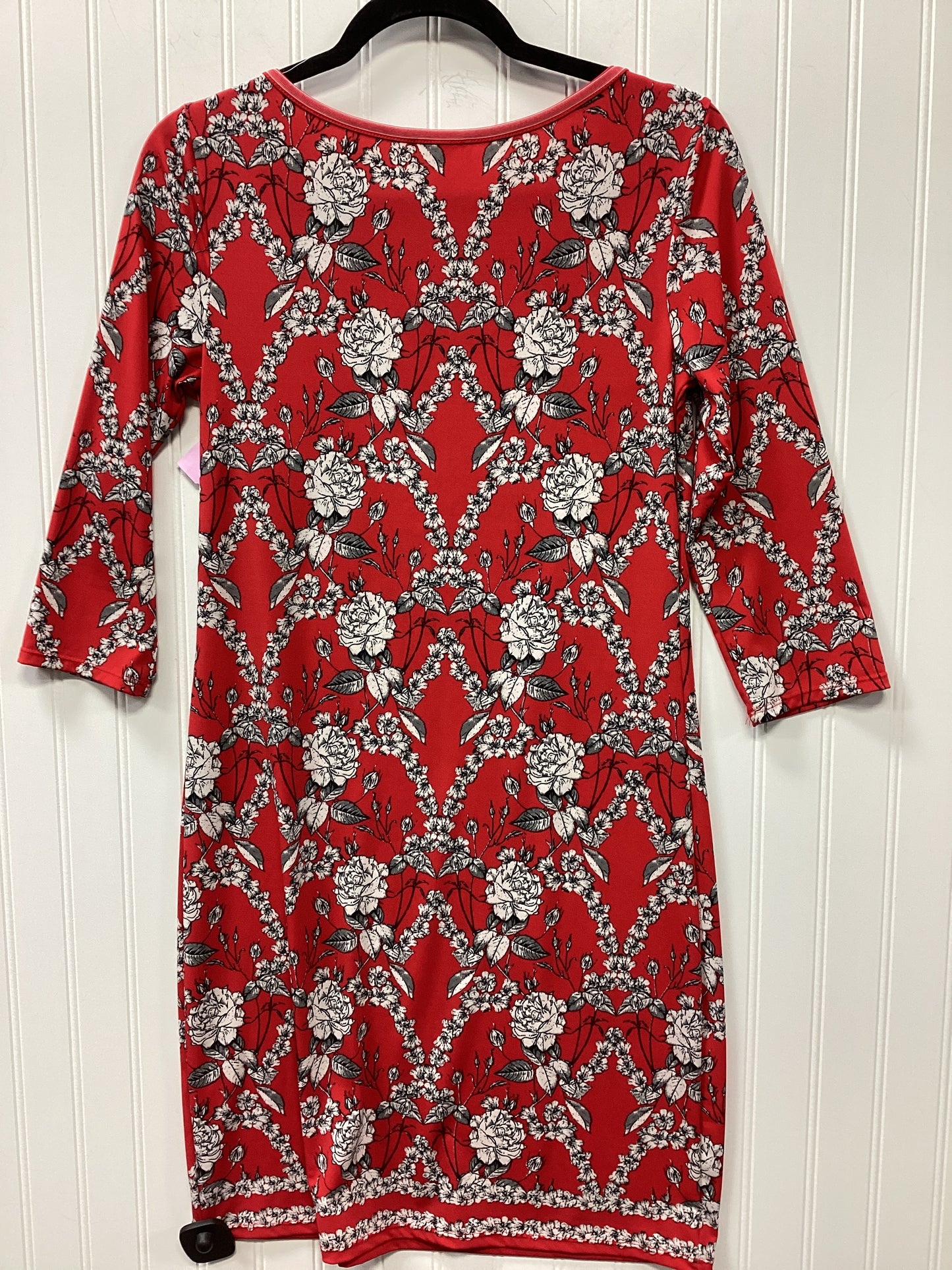 Dress Casual Midi By Max Studio In Red, Size:S