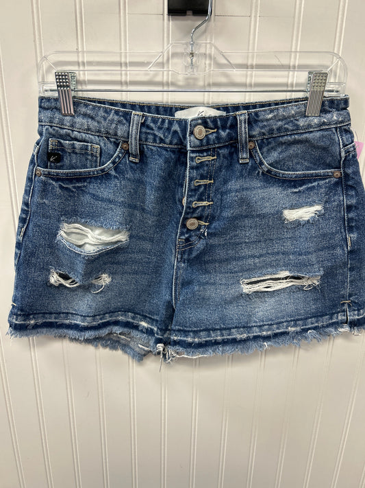 Shorts By Kancan In Blue Denim, Size:M