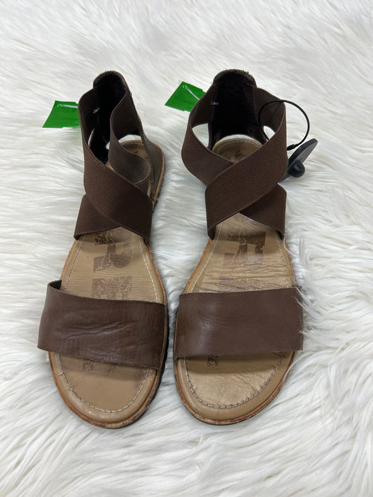 Sandals Flats By Sorel In Brown, Size:10